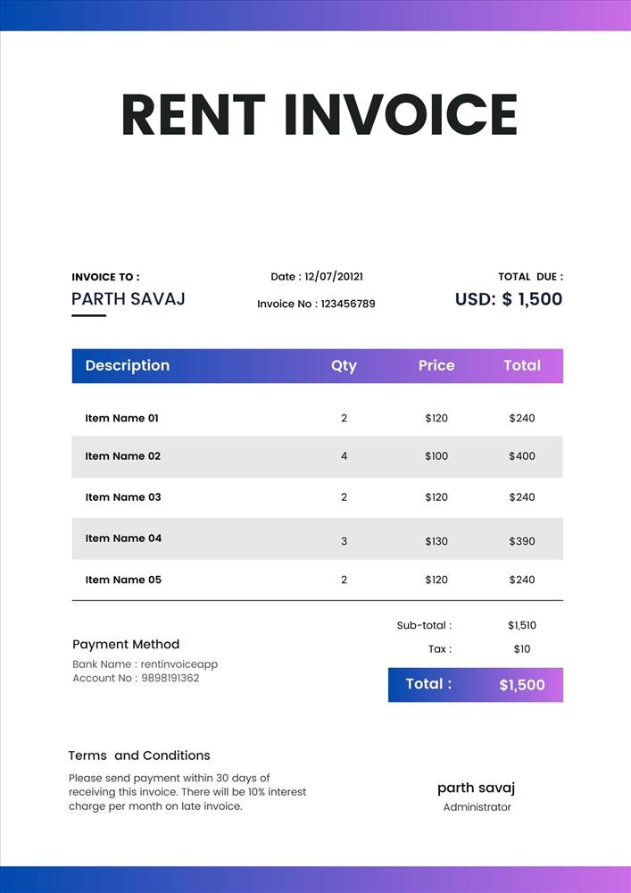 Invoicing Solutions for Tech and Electronics Rentals like martphones Computers Cameras and photography equipment