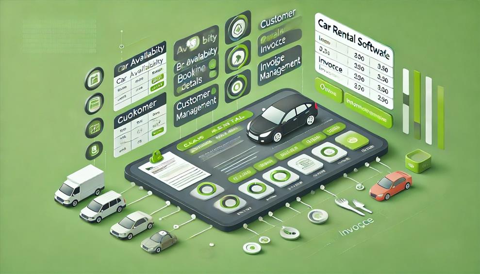 How Car Rental Software with Invoice Management Streamlines Business Efficiency